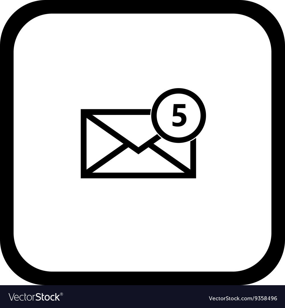 Email symbol letter icon