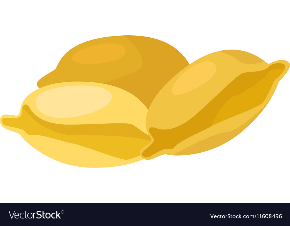 Pasta products ravioli Royalty Free Vector Image