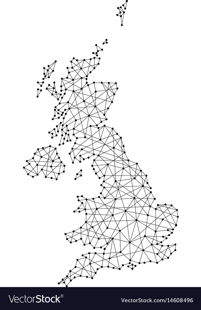 Polygonal UK Map