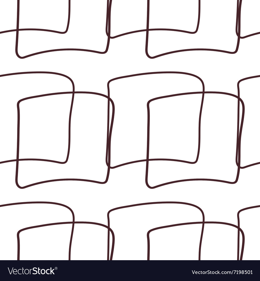 Abstract seamless pattern of repeating square