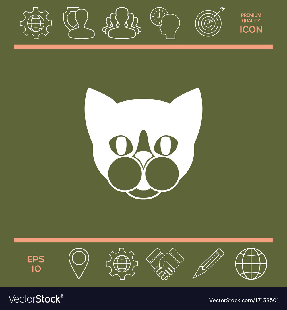 Cat - logo symbol protect sign icon