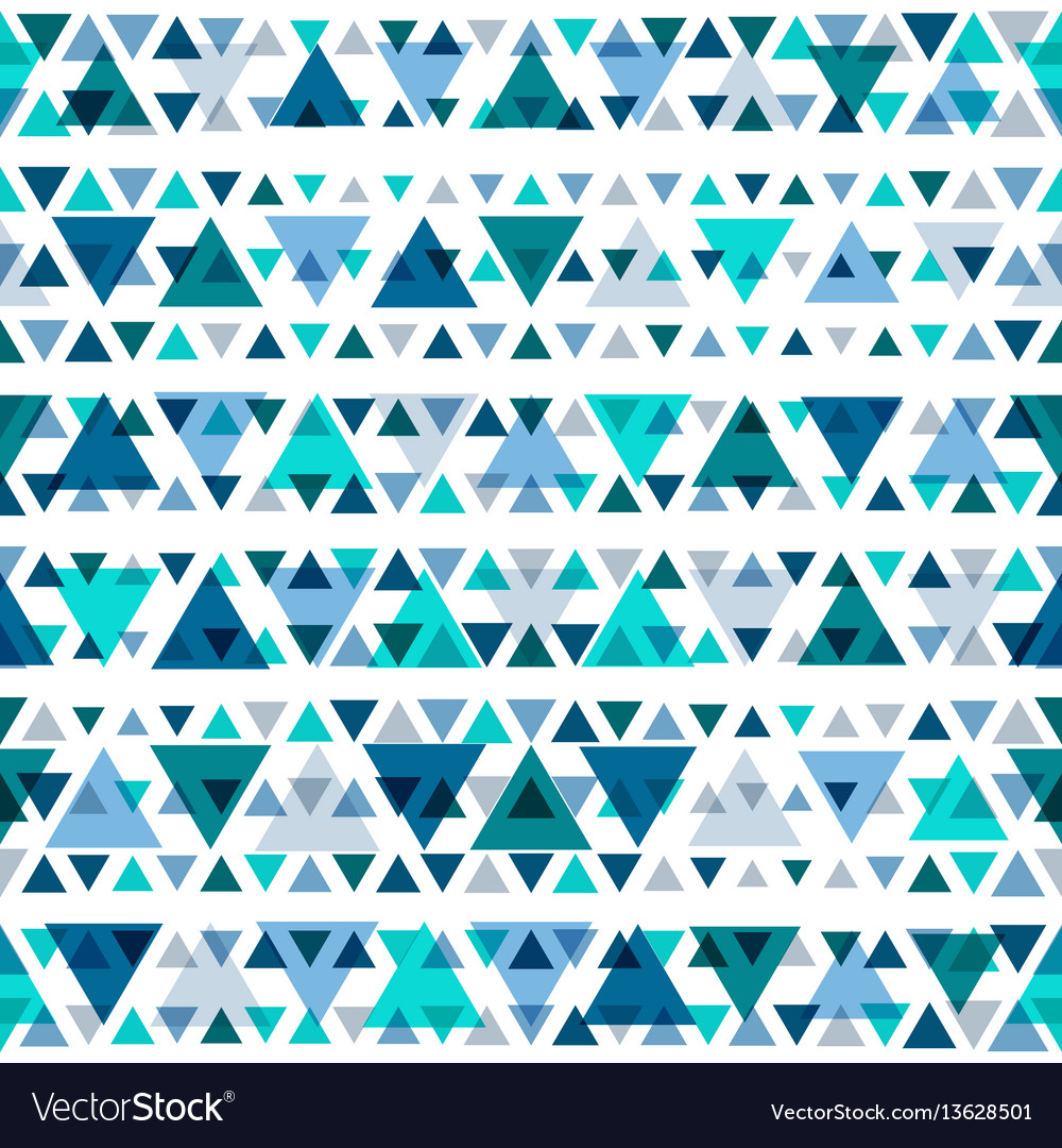 Colorful Geometric Triangle Pattern