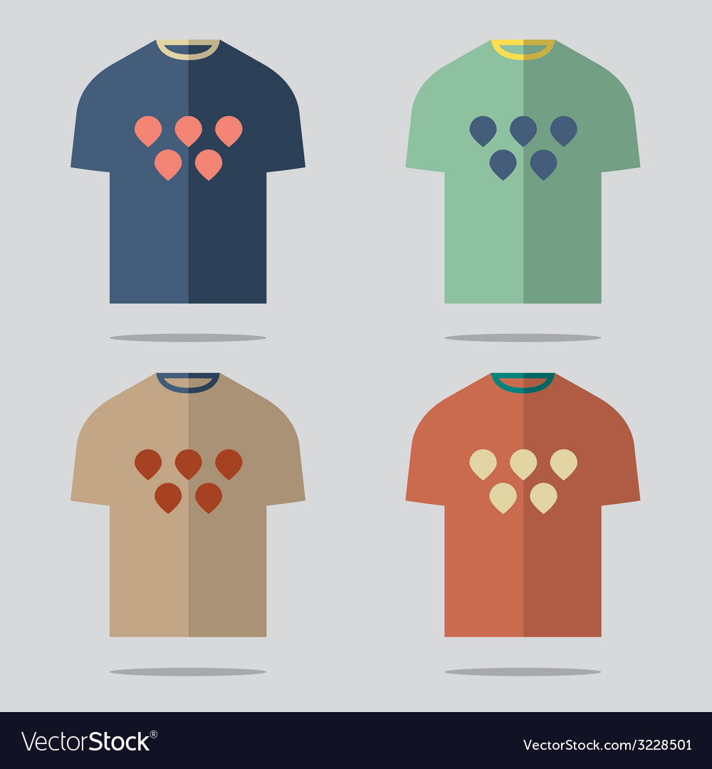 T shirt 2025 flat design