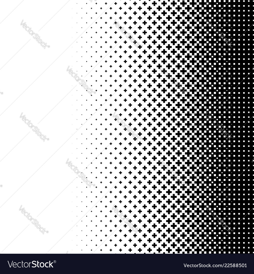 Halftone Cross Pattern