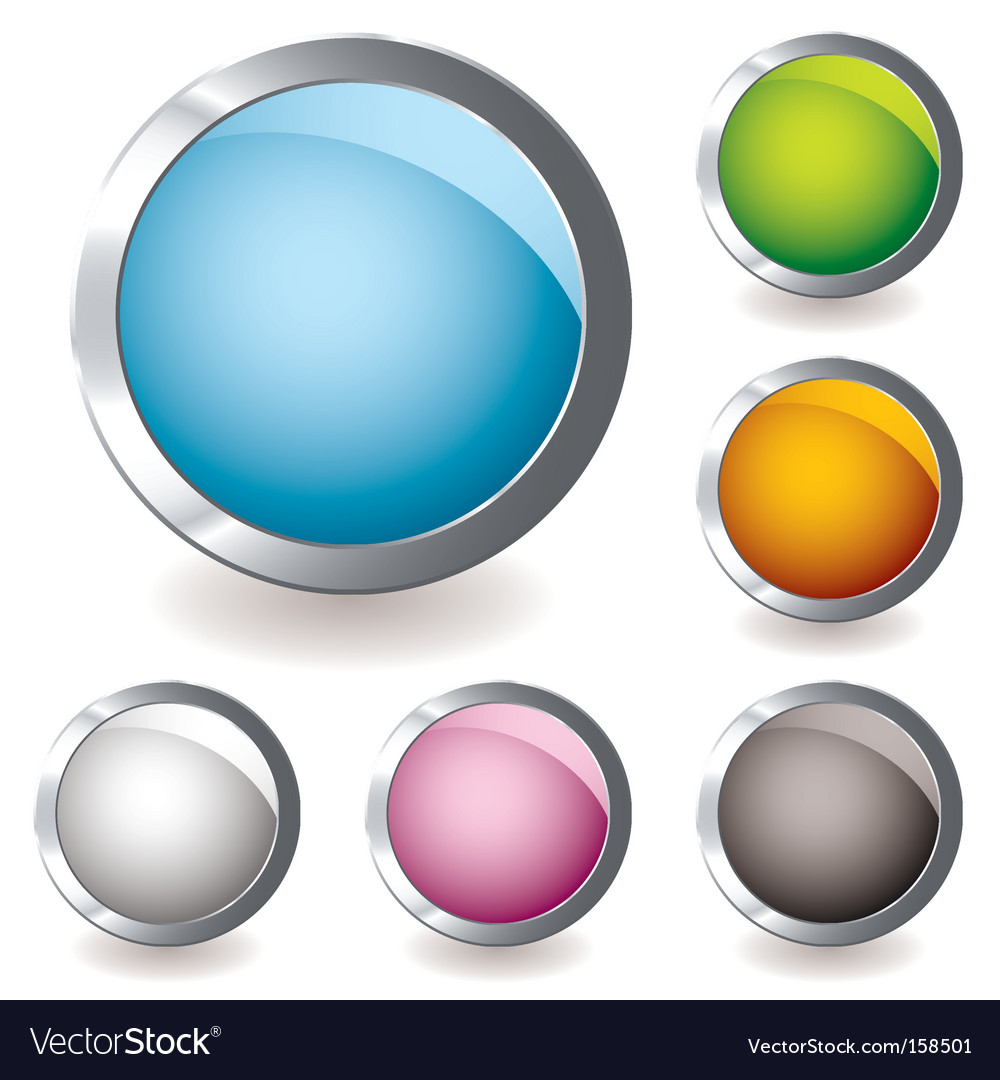 Web icon variation round Royalty Free Vector Image