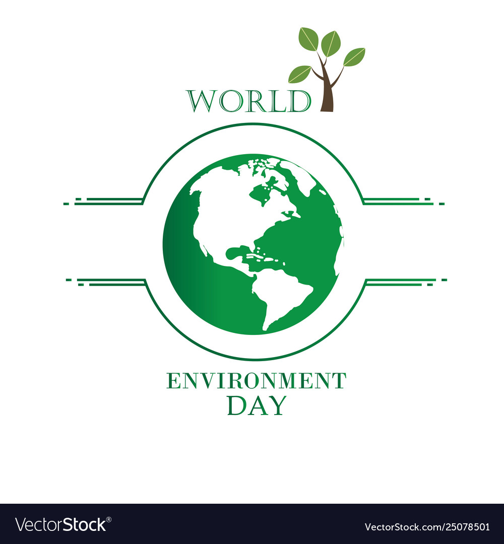 World environment day Royalty Free Vector Image