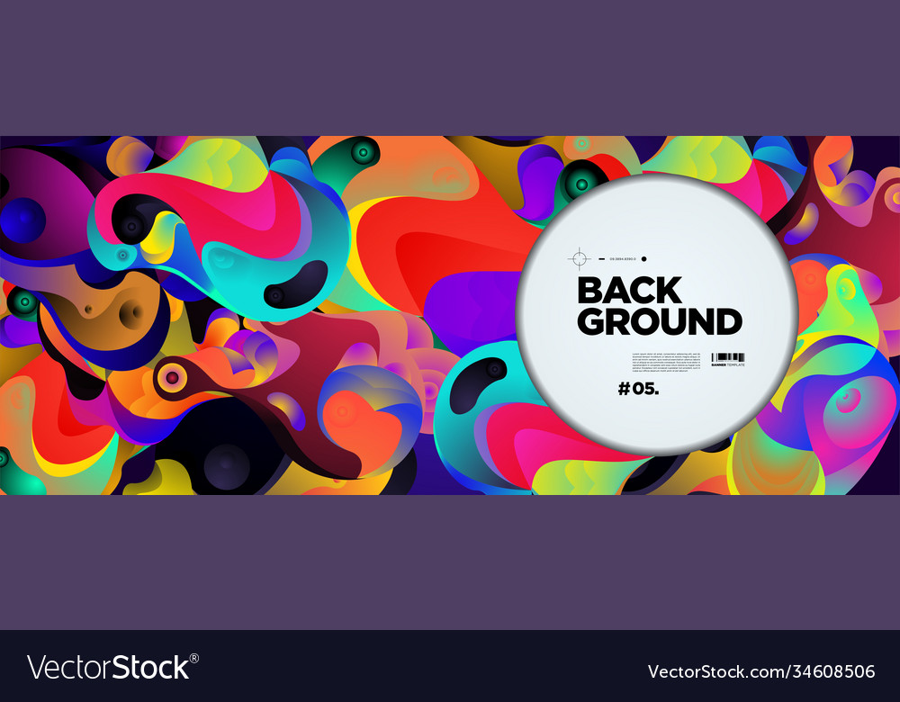 Abstract liquid shape fluid design isolated