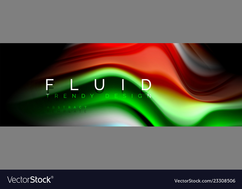 Fluid wave line background or pattern geometric Vector Image Fluid wave line background or pattern geometric