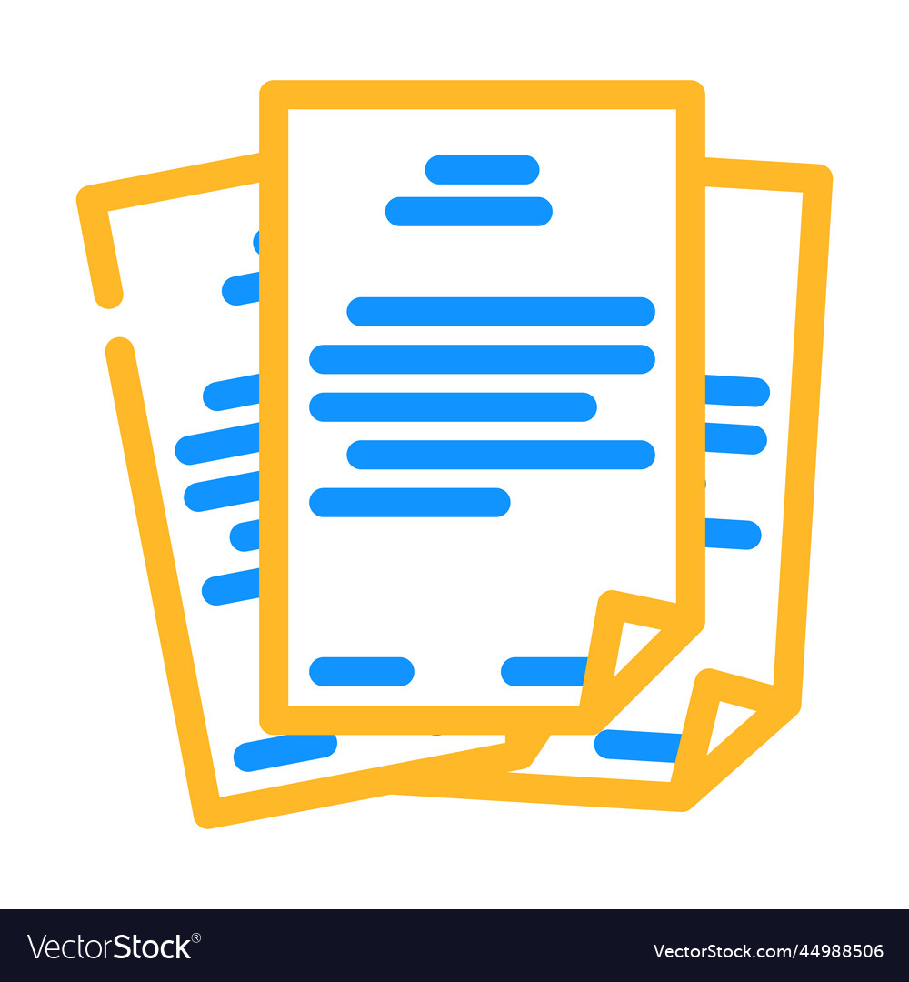 Storage folder color icon