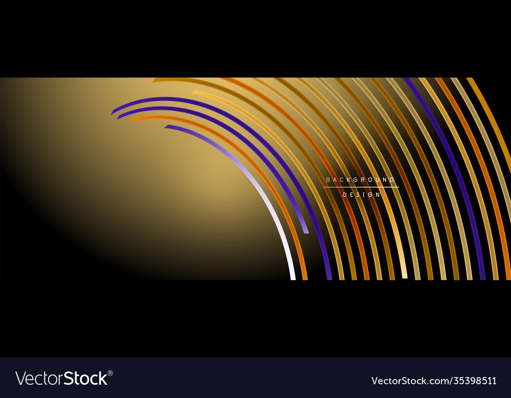 Abstract colorful lines background