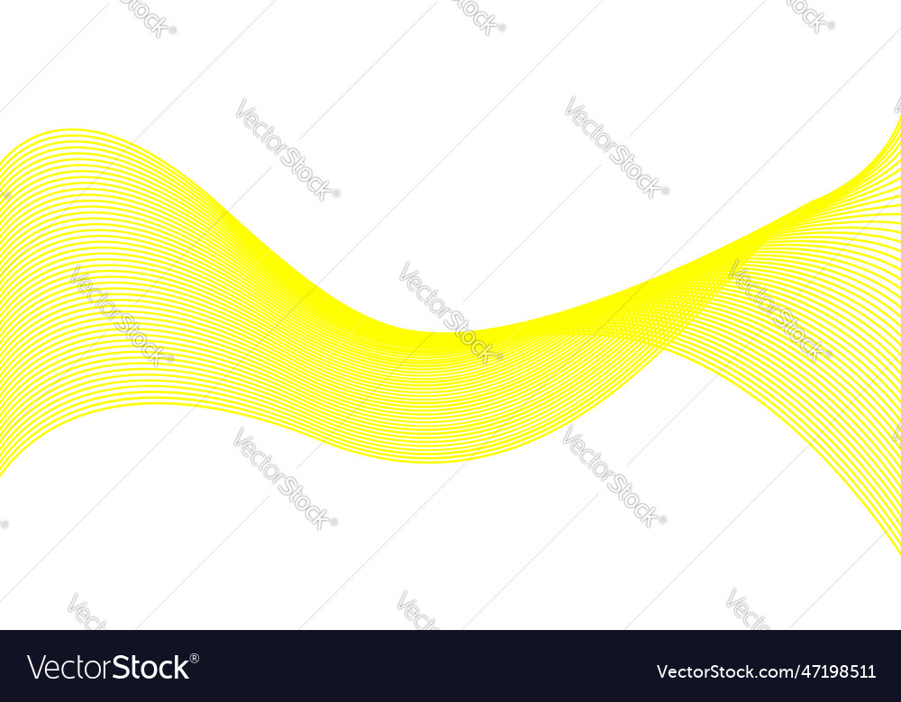 Abstract waves background waved curved lines Vector Image Abstract waves background waved curved lines