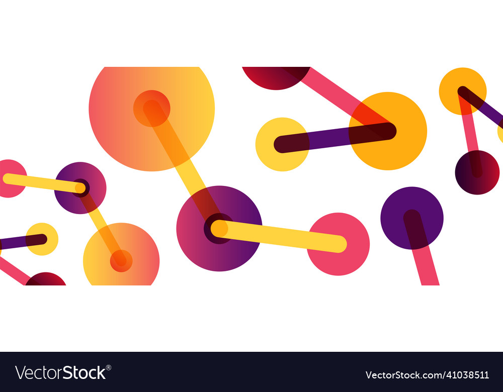 Network concept abstract background dots