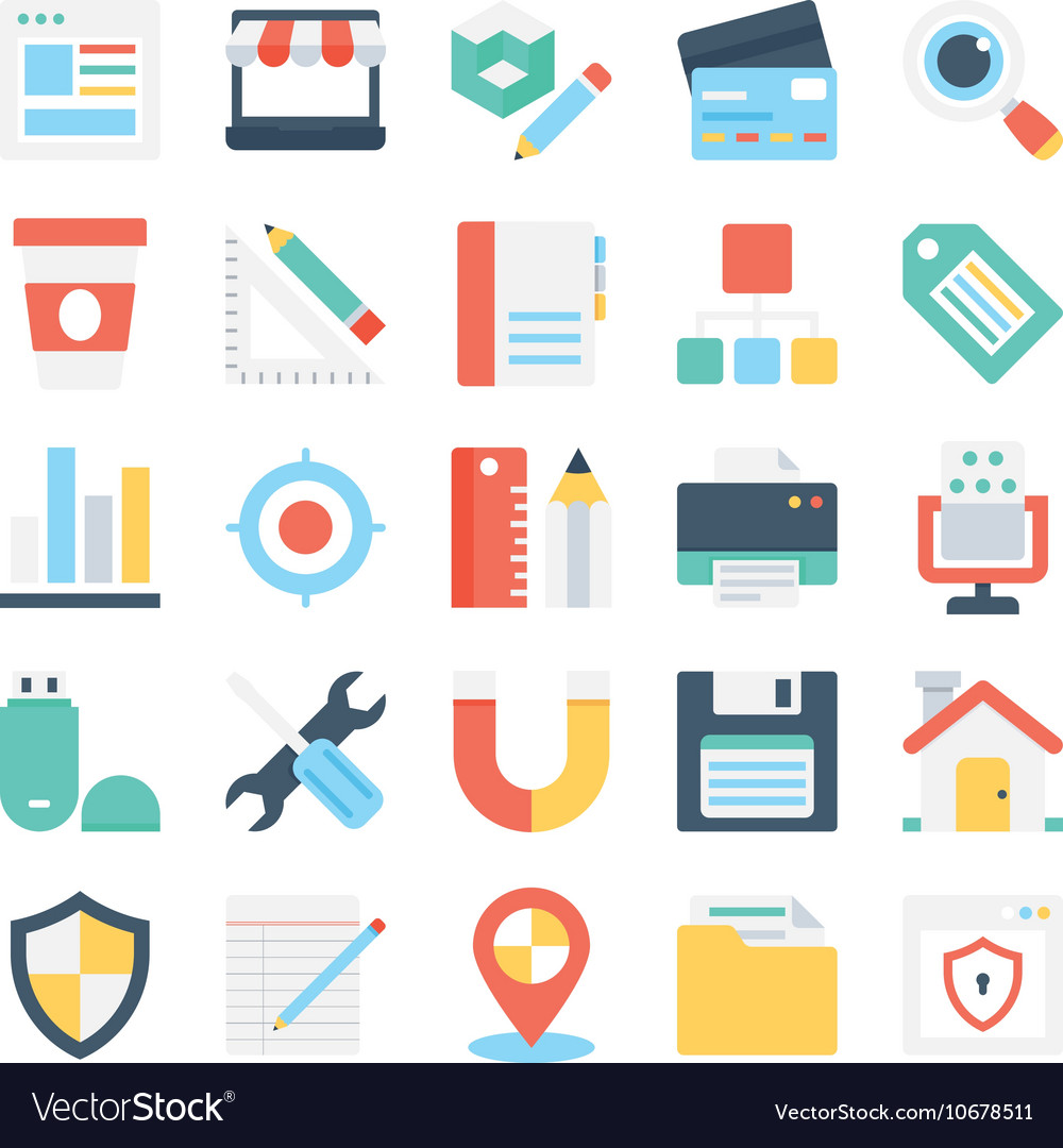 Web design and development icons 5