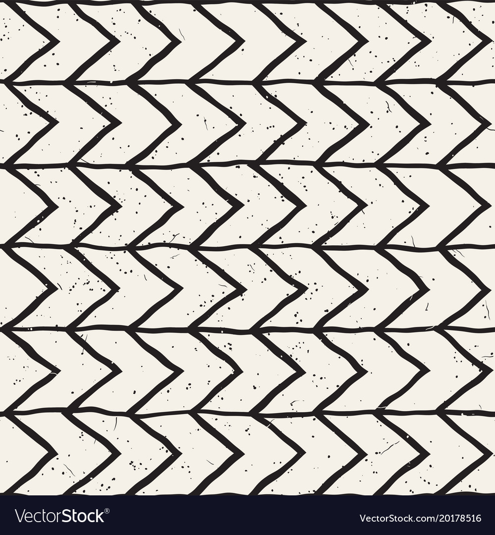 Hand drawn style seamless pattern abstract