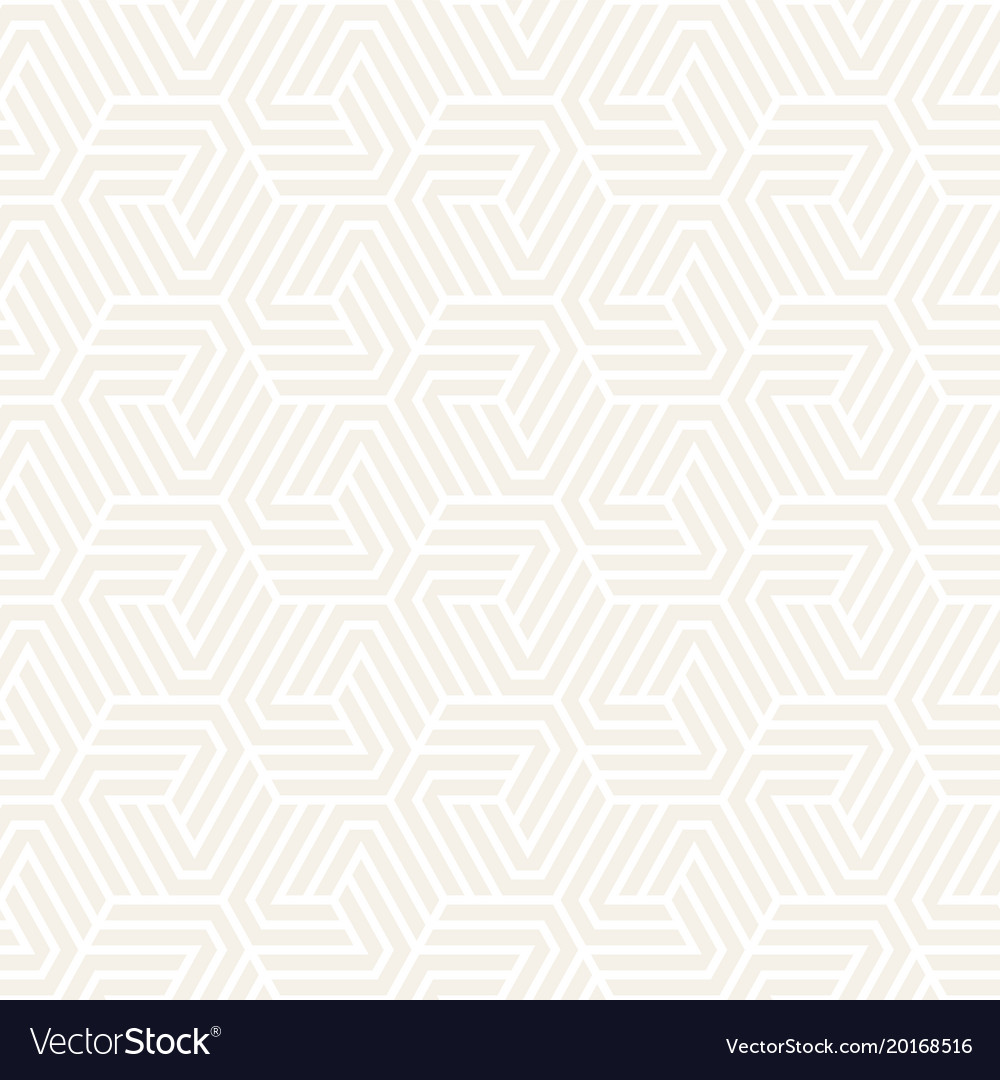Subtle Hexagonal Stripe Pattern
