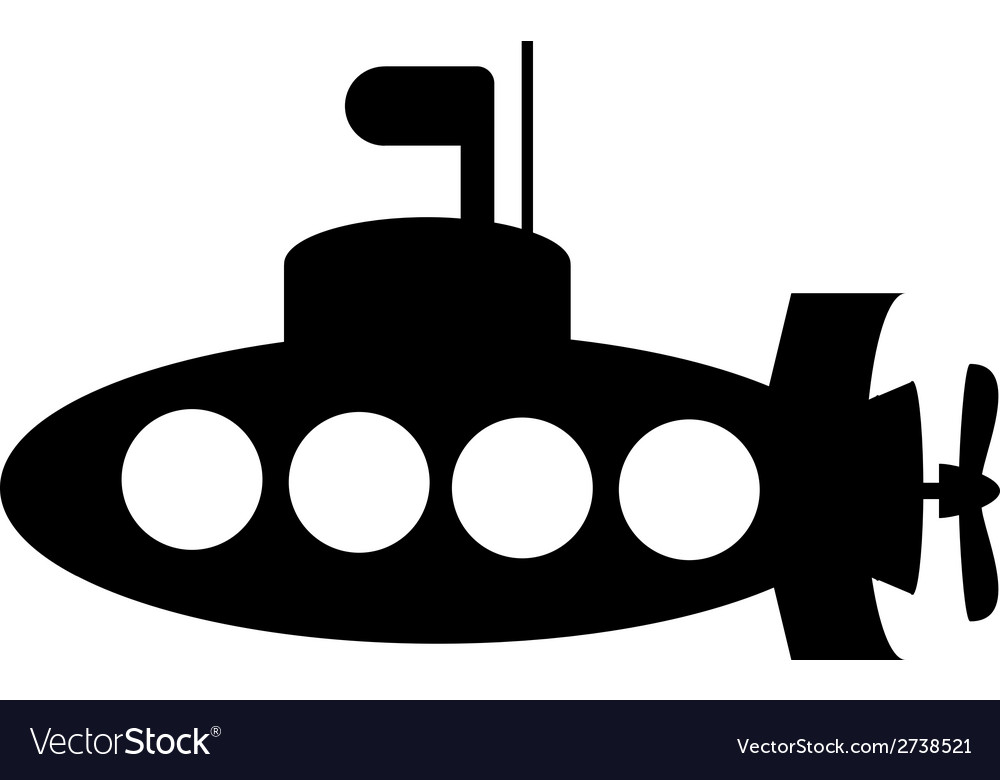 Submarine icon Royalty Free Vector Image - VectorStock