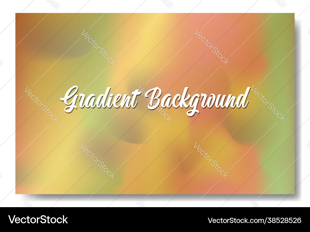 Abstract colorful gradient mesh background Vector Image
