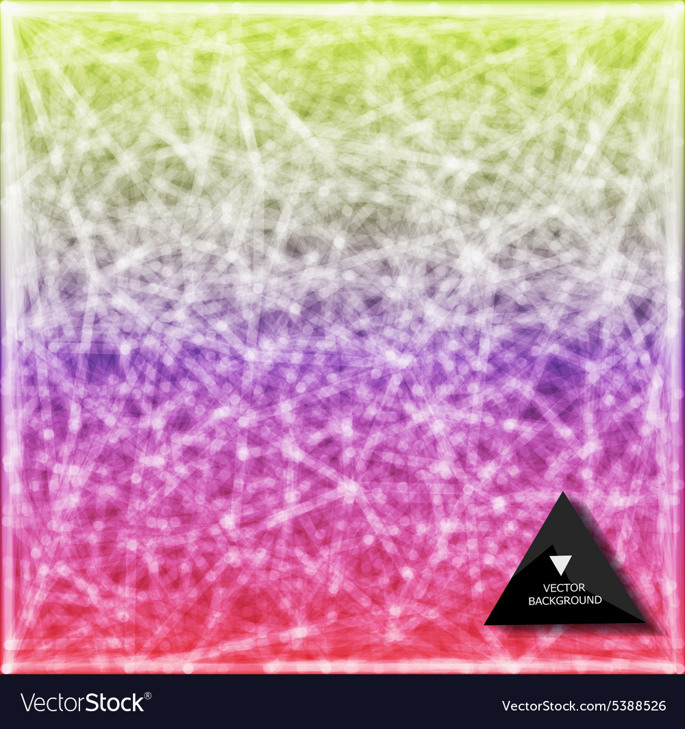 Abstract rainbow web background triangles