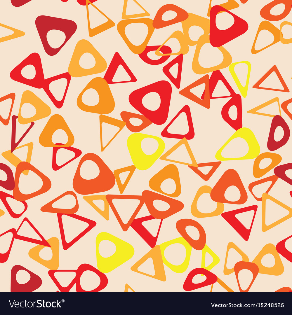 Circle abstract bio chain pattern