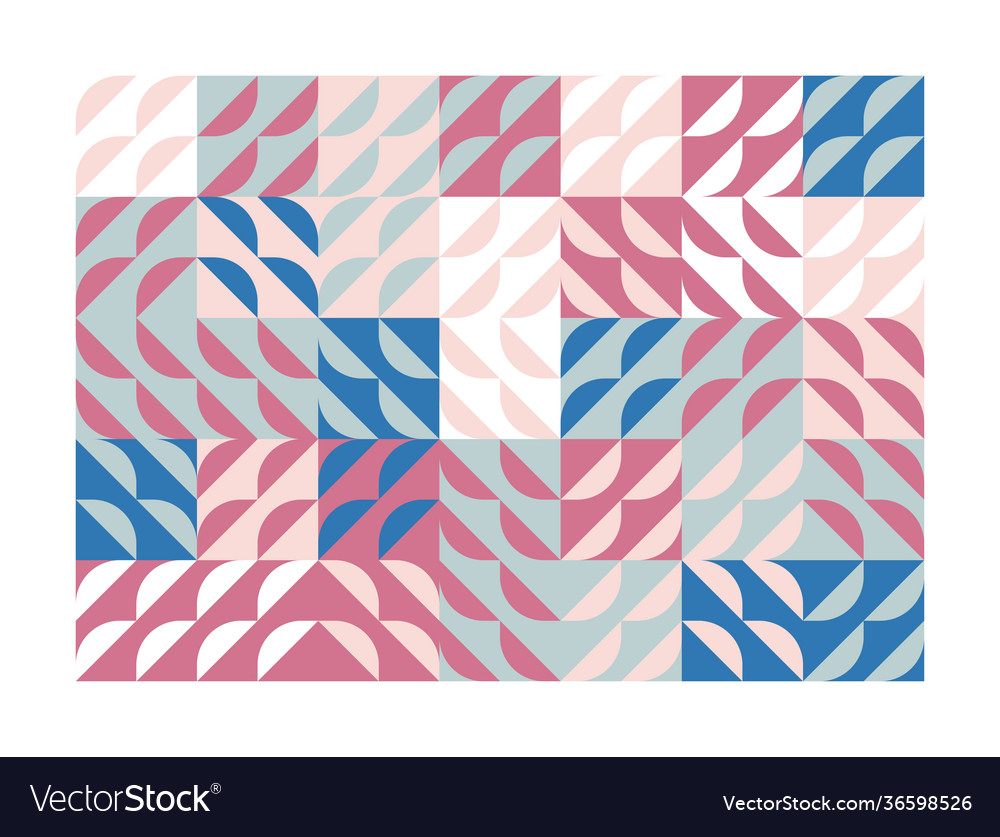 Mosaic abstract pattern design Vector Image Mosaic abstract pattern design