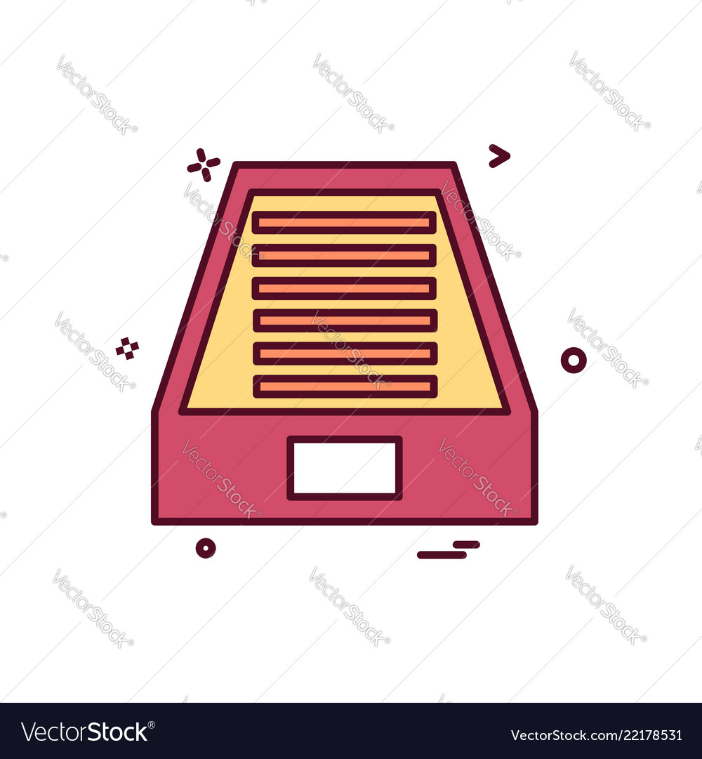 Dropbox icon design vector image Dropbox icon design