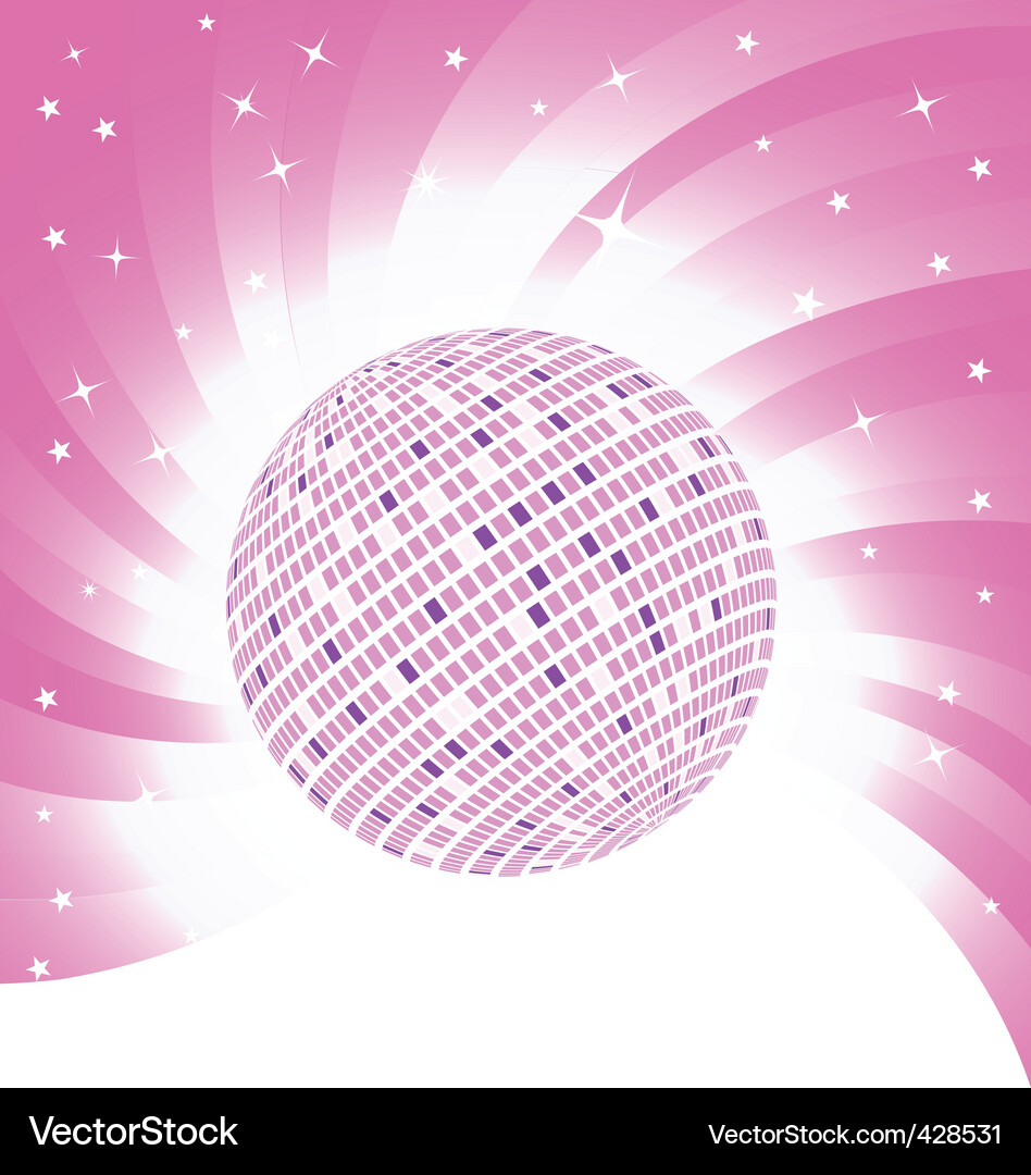 Pink background Royalty Free Vector Image - VectorStock