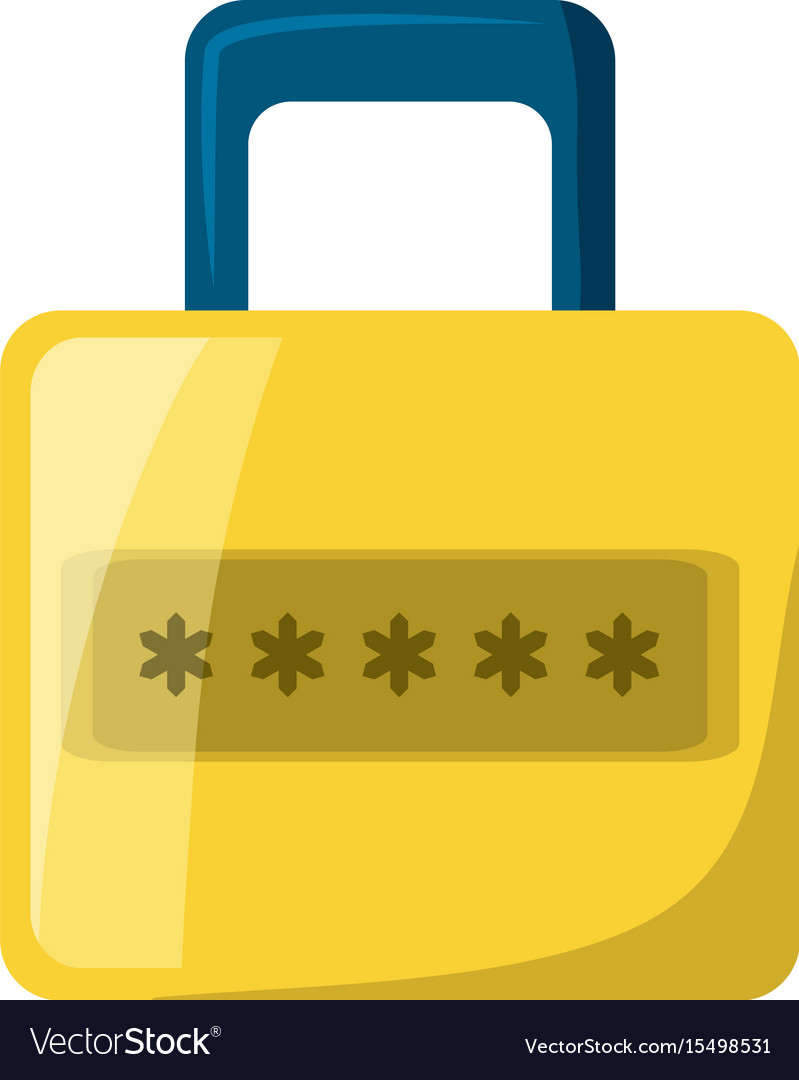 Security web padlock