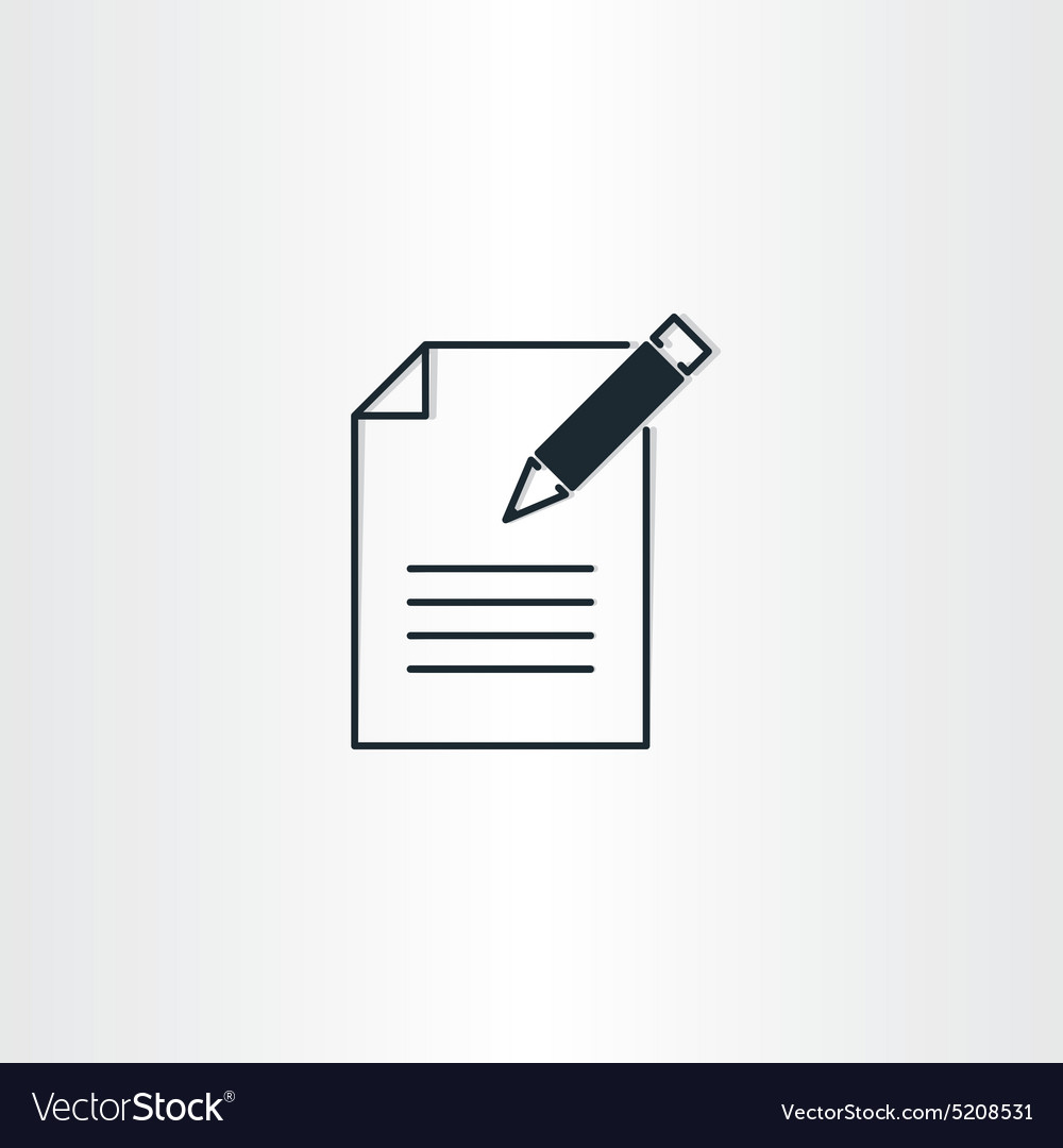 Writing and Note-Taking Icon