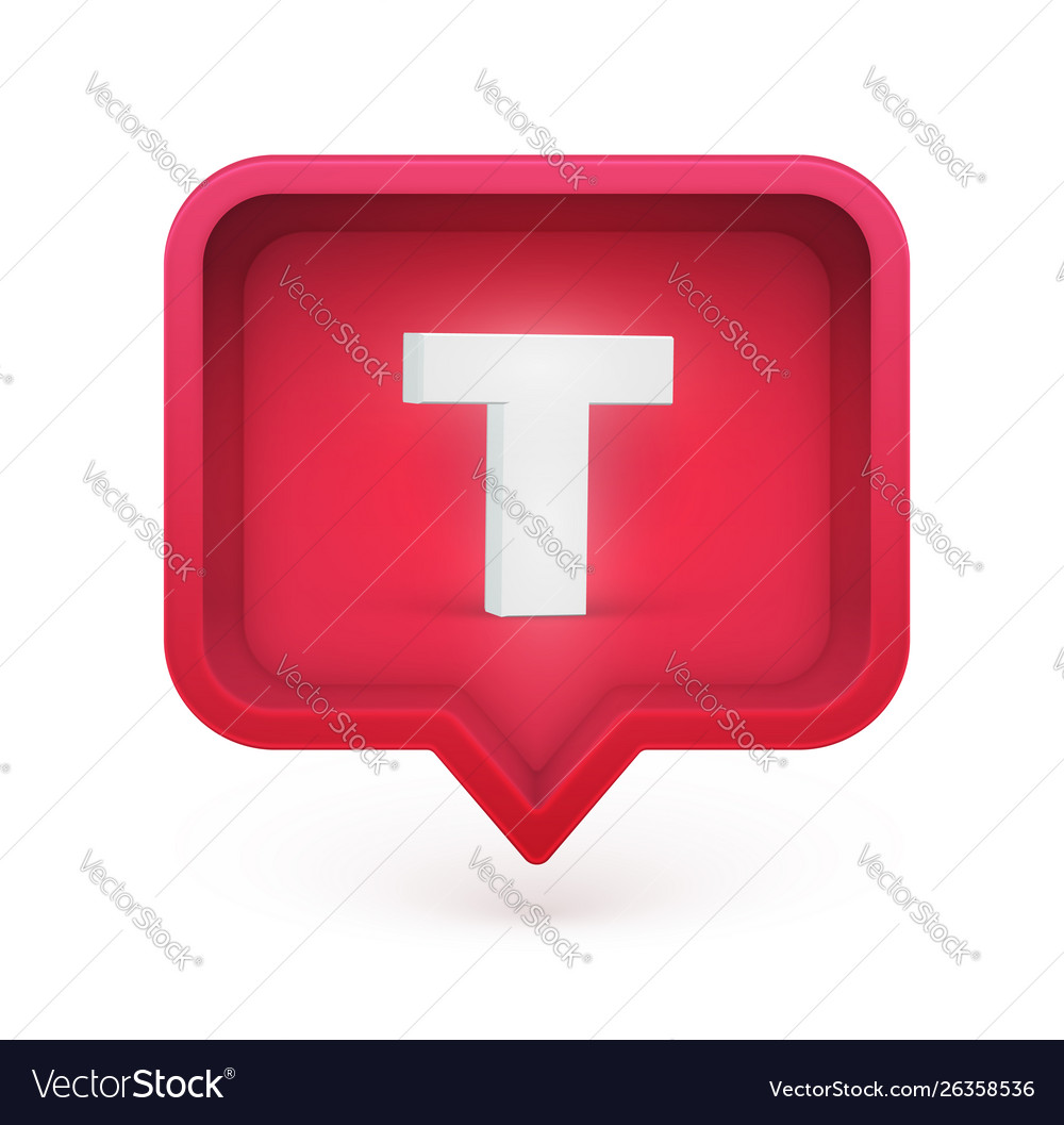 3d character in a speech bubble vector image 3d character in a speech bubble