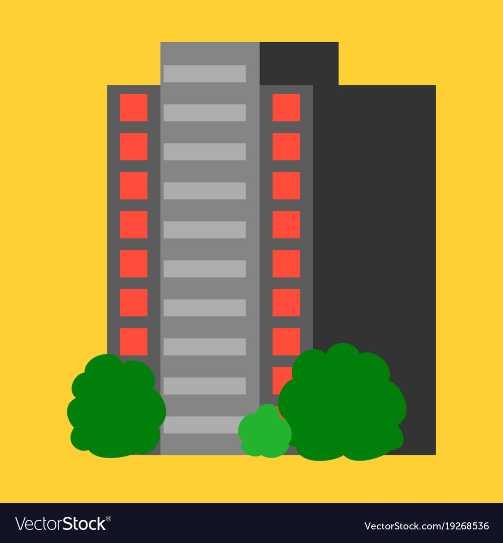 A modern multi-storey building with complex