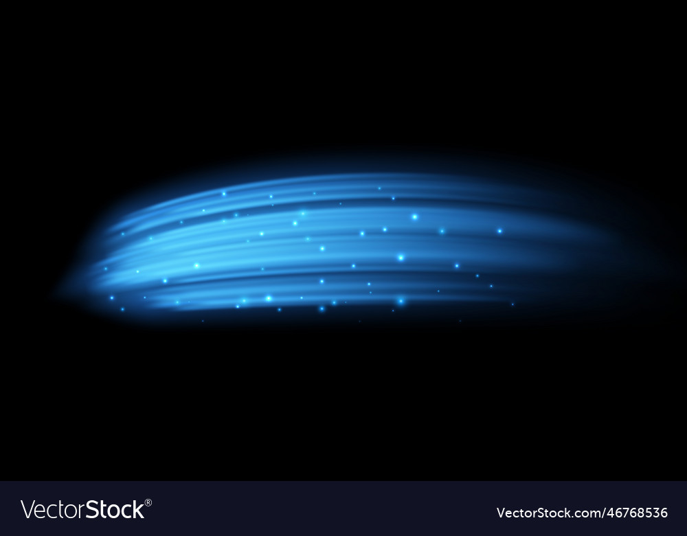 Breeze or wind air flow effect Royalty Free Vector Image