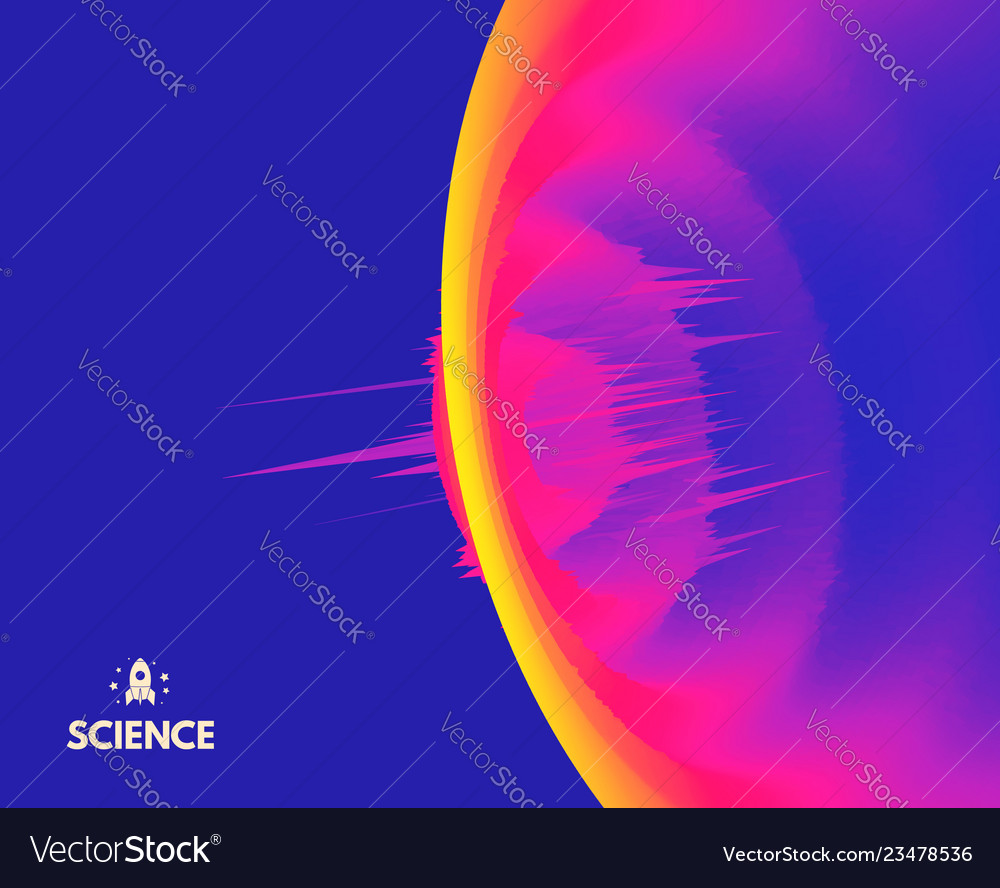 Dynamic Abstract Sci-Fi Background