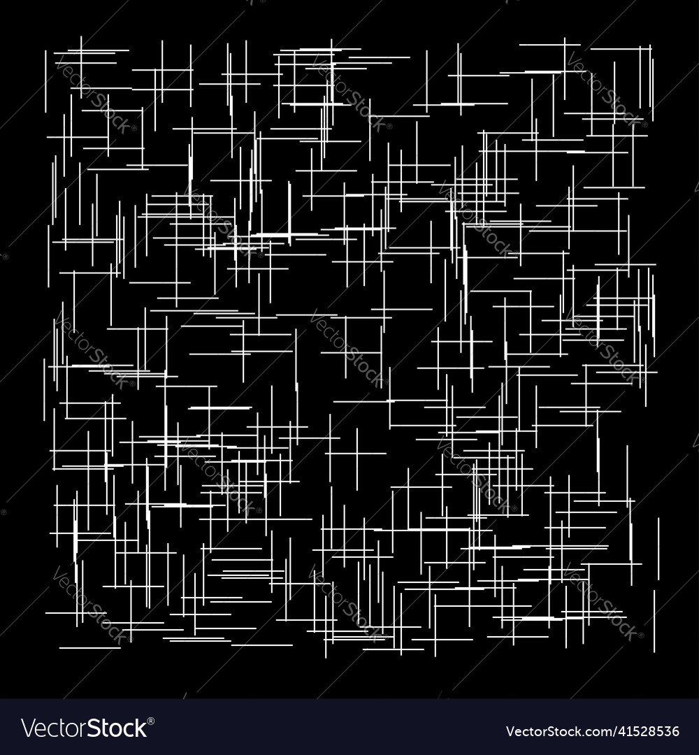 Grid mesh of random lines reticle grating Vector Image Grid mesh of random lines reticle grating