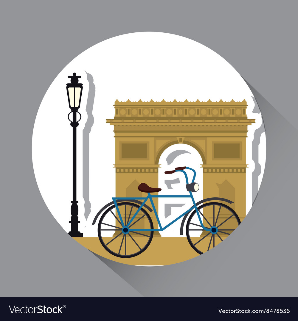 Icon design of france Royalty Free Vector Image