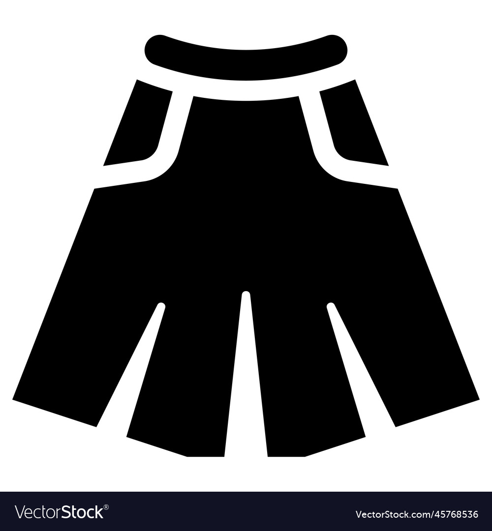 Skirt icon graphics