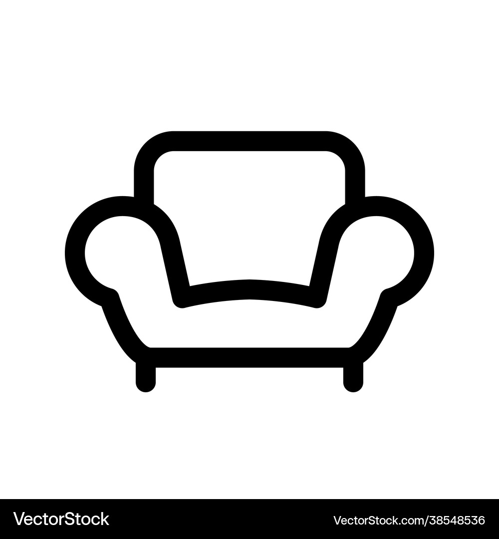 Sofa Royalty Free Vector Image - VectorStock