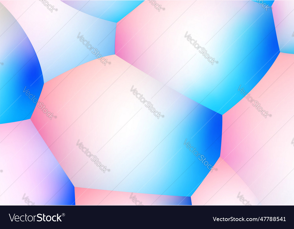 Abstract background with pearlescent soft bubbles vector image Abstract background with pearlescent soft bubbles