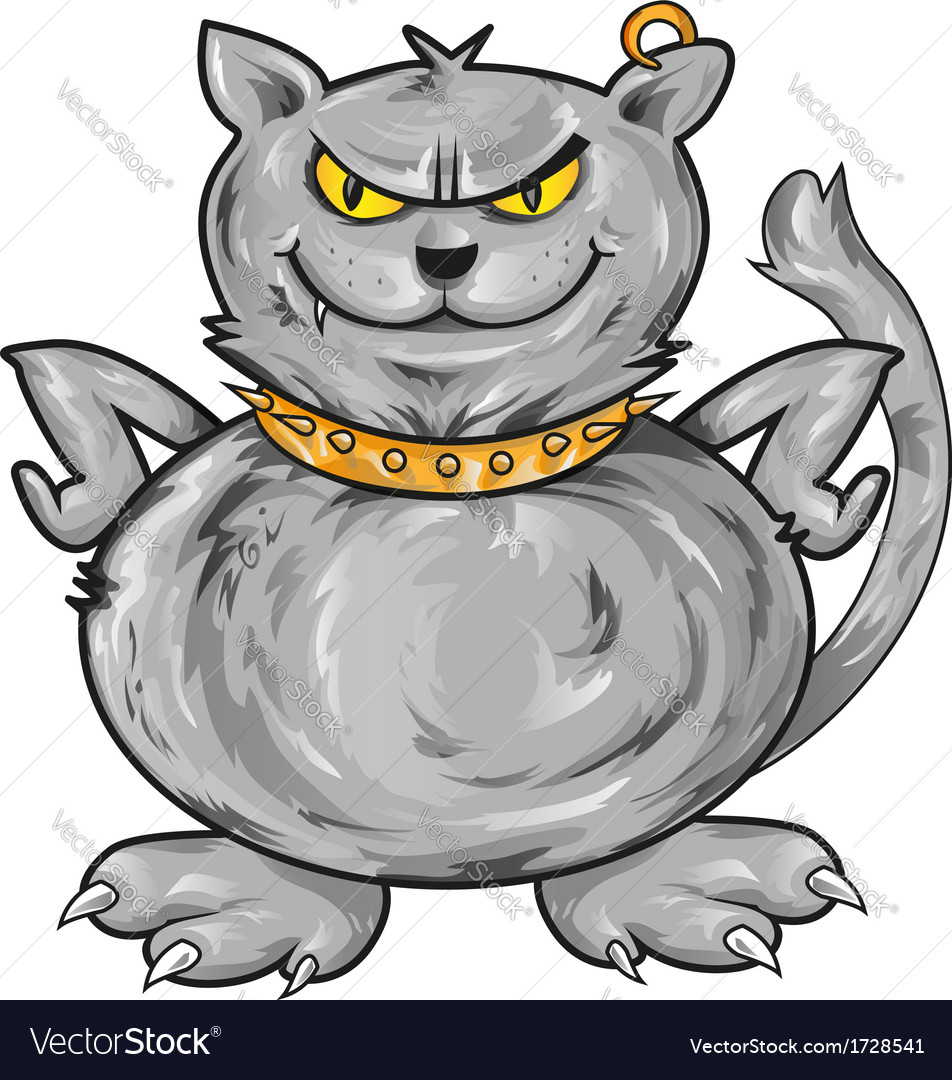 Angry Cat Graphic Stock Illustrations, Cliparts and Royalty Free Angry Cat  Graphic Vectors