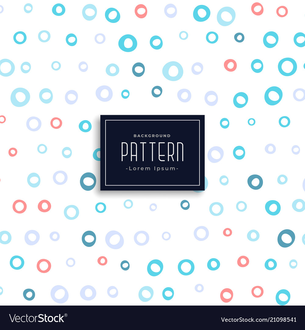 Circles soft pattern design background