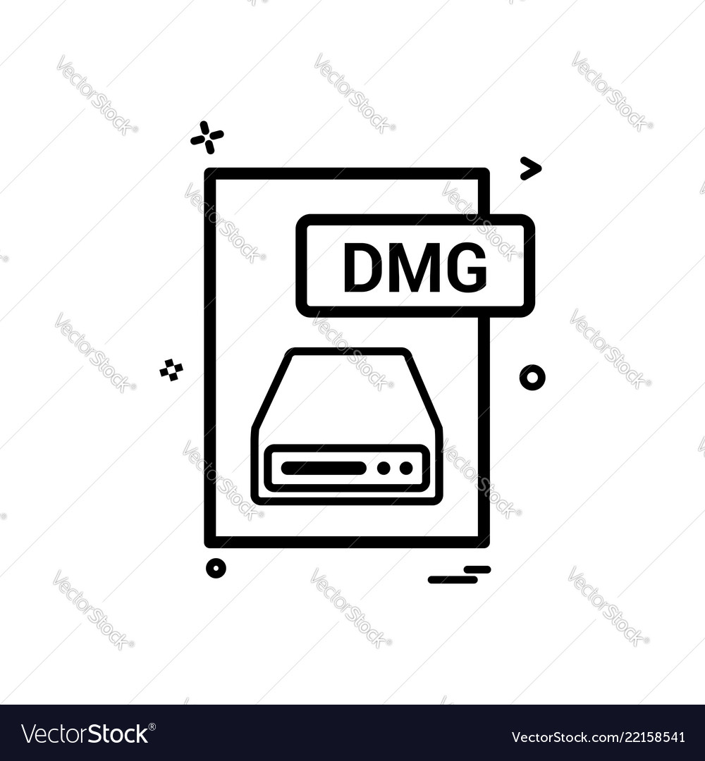 Dmg file format icon design