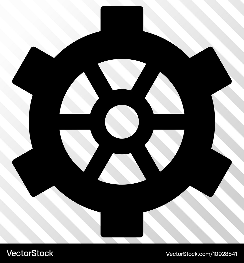 Gear icon Royalty Free Vector Image - VectorStock