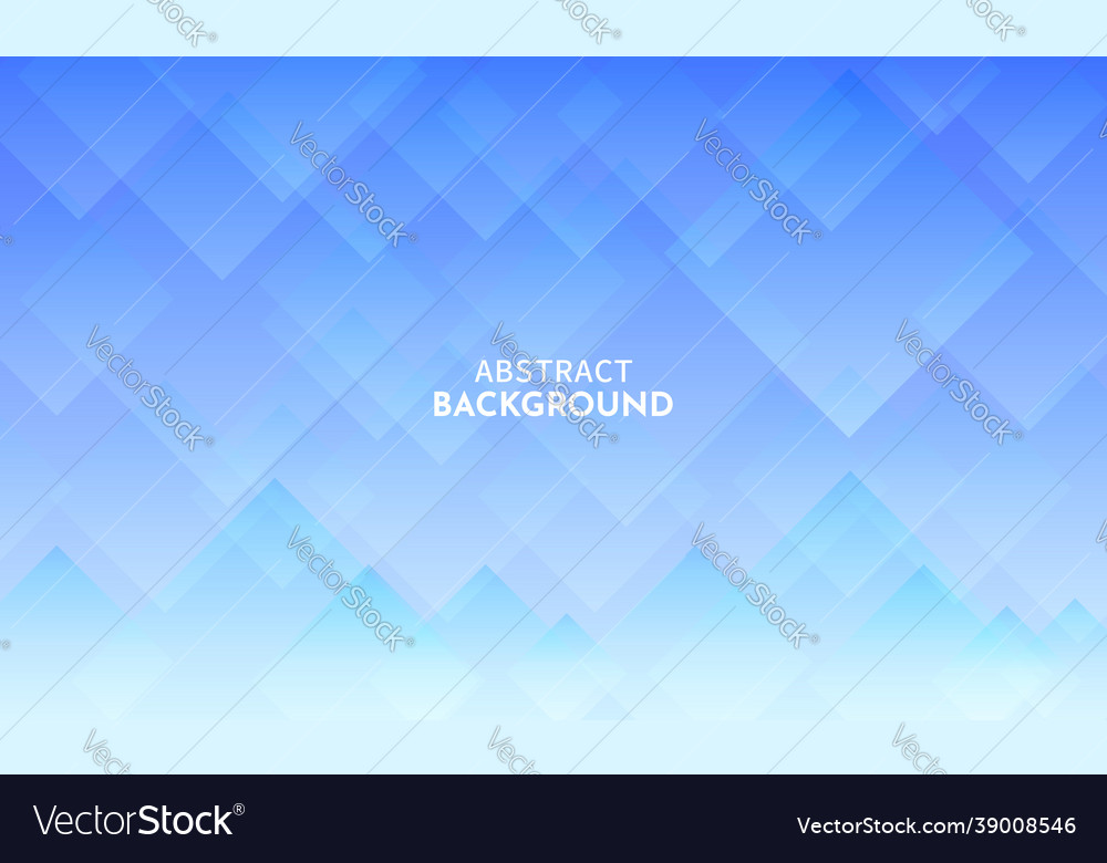 Abstract background rhombus with blue gradient