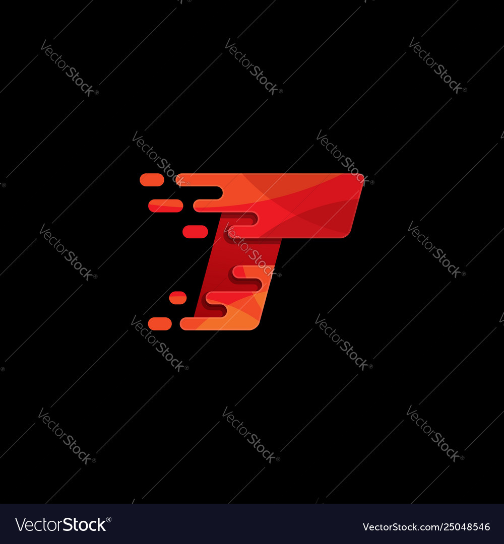 Abstract t color full concept design Vector Image Abstract t color full concept design