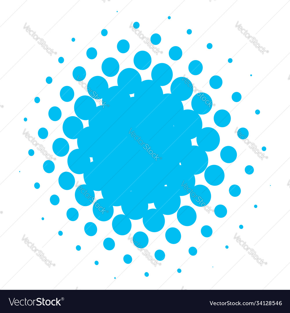 Colorful halftone pattern texture in 3d Vector Image Colorful halftone pattern texture in 3d