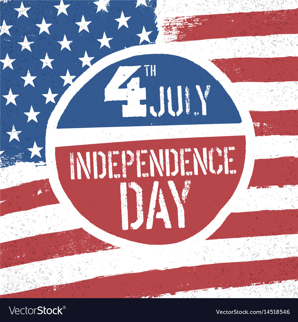 Fourth of July Patriotic Flag