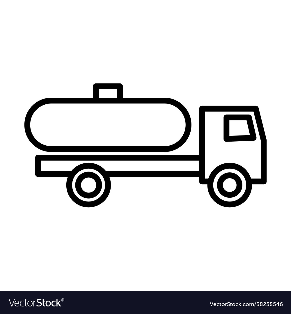 Graphic truck icon Royalty Free Vector Image - VectorStock