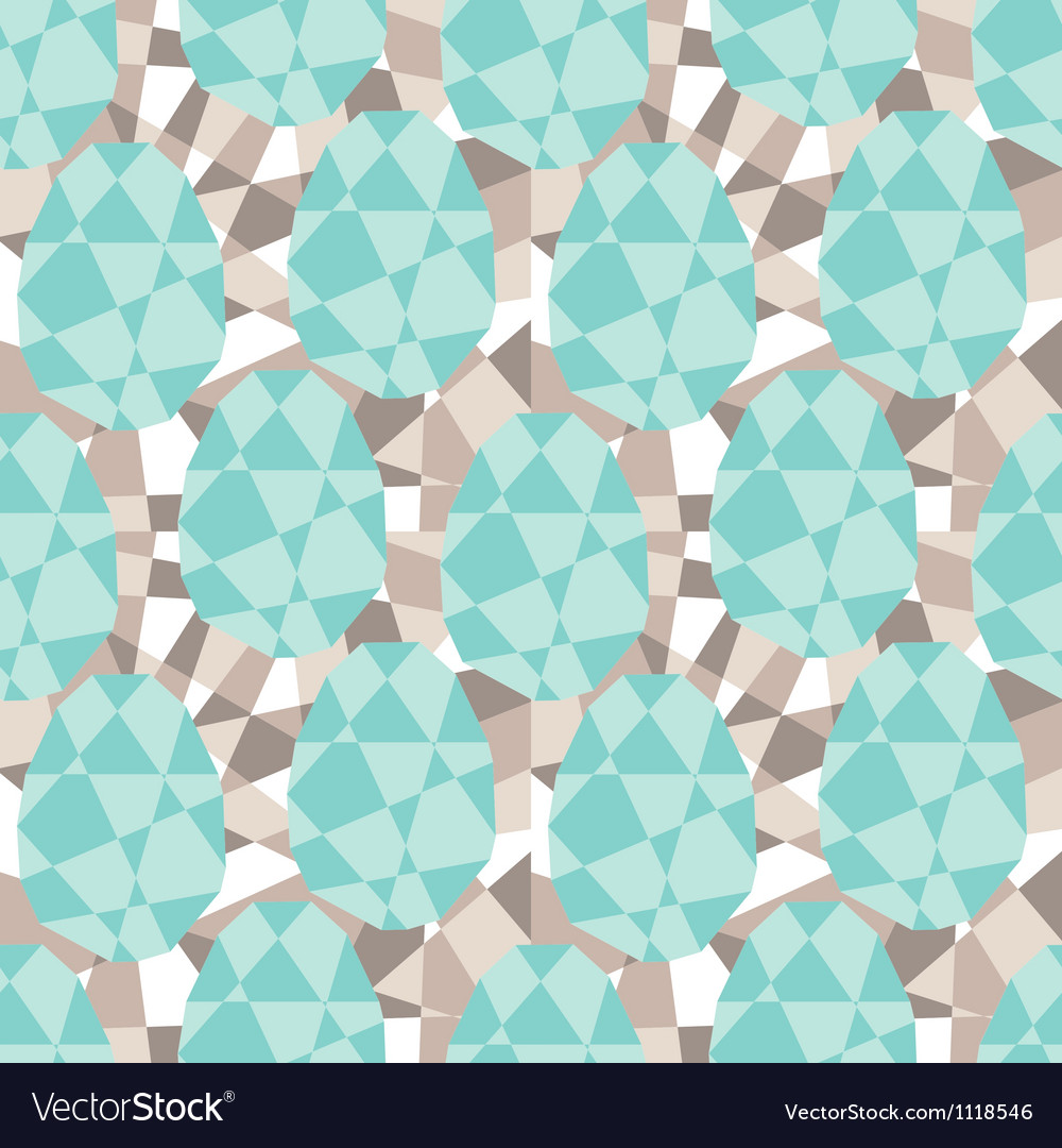 Seamless geometric pattern with origami elements