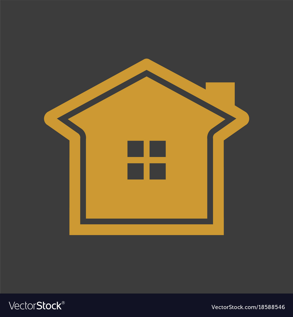 Simple elegant golden house