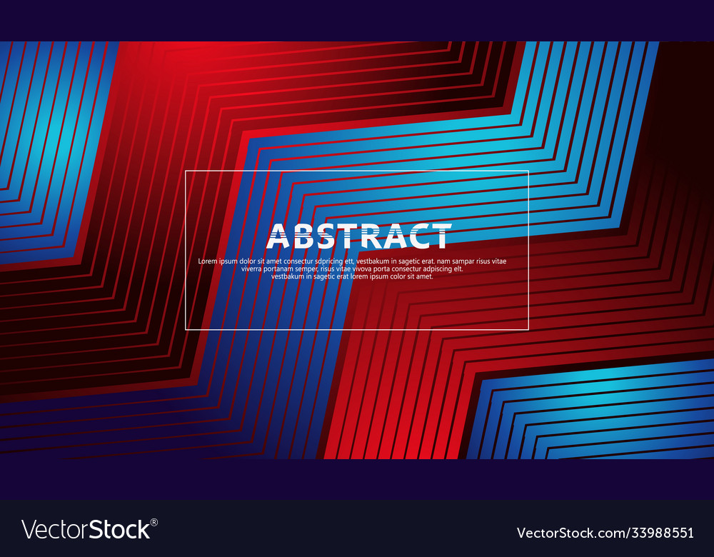 Abstract lines on triangle shape background