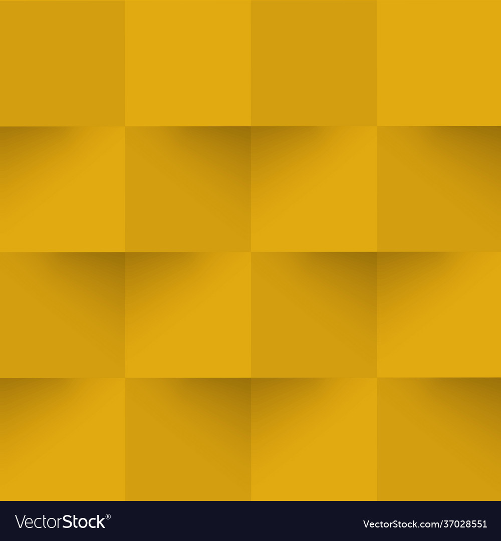 Abstract orange background web template squares Vector Image